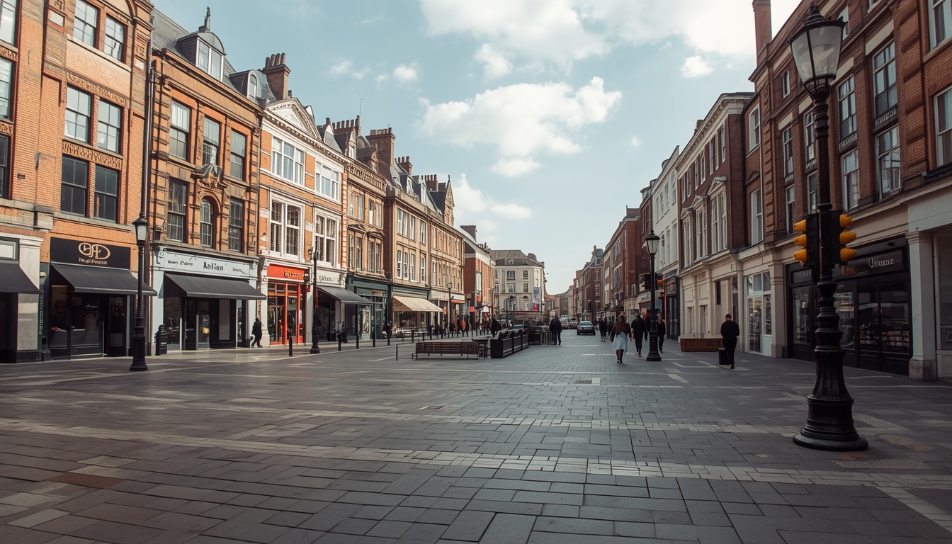 Hamilton Square street scene — Drylining services in Hamilton Square, CH41 postcodes