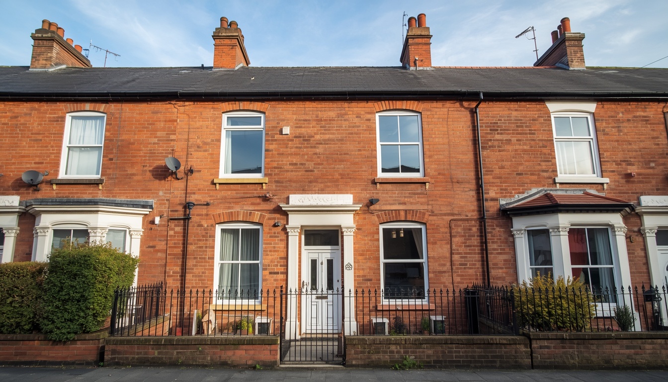 Oxton street scene — Drylining services in Oxton, CH43 postcodes