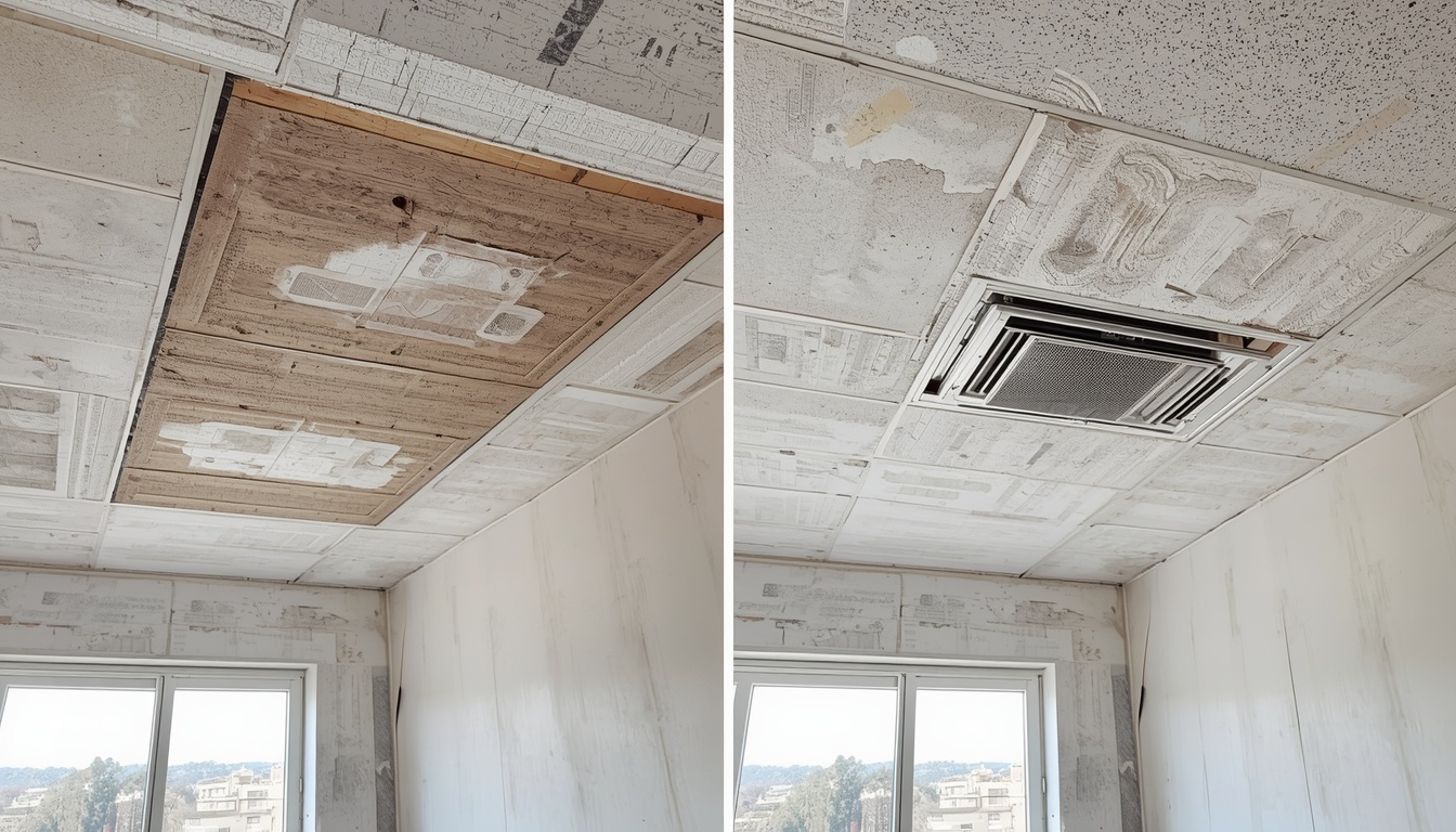 Office drylining and partition wall installation in Birkenhead